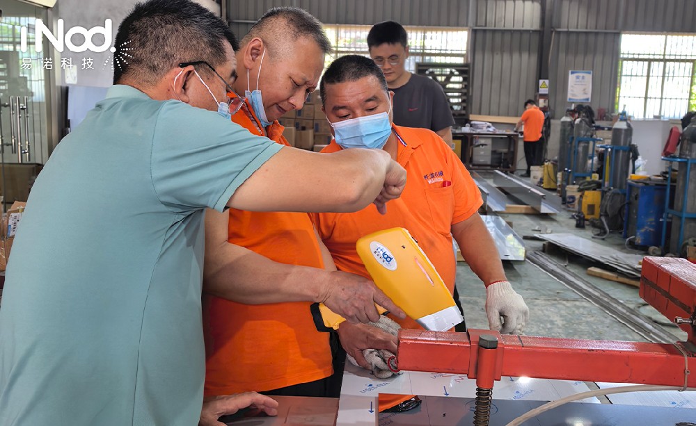 匠心易諾，精準鑒鋼——易諾科技上門服務，為東莞制造業品質護航